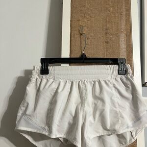 lululemon athletica White Athletic Shorts